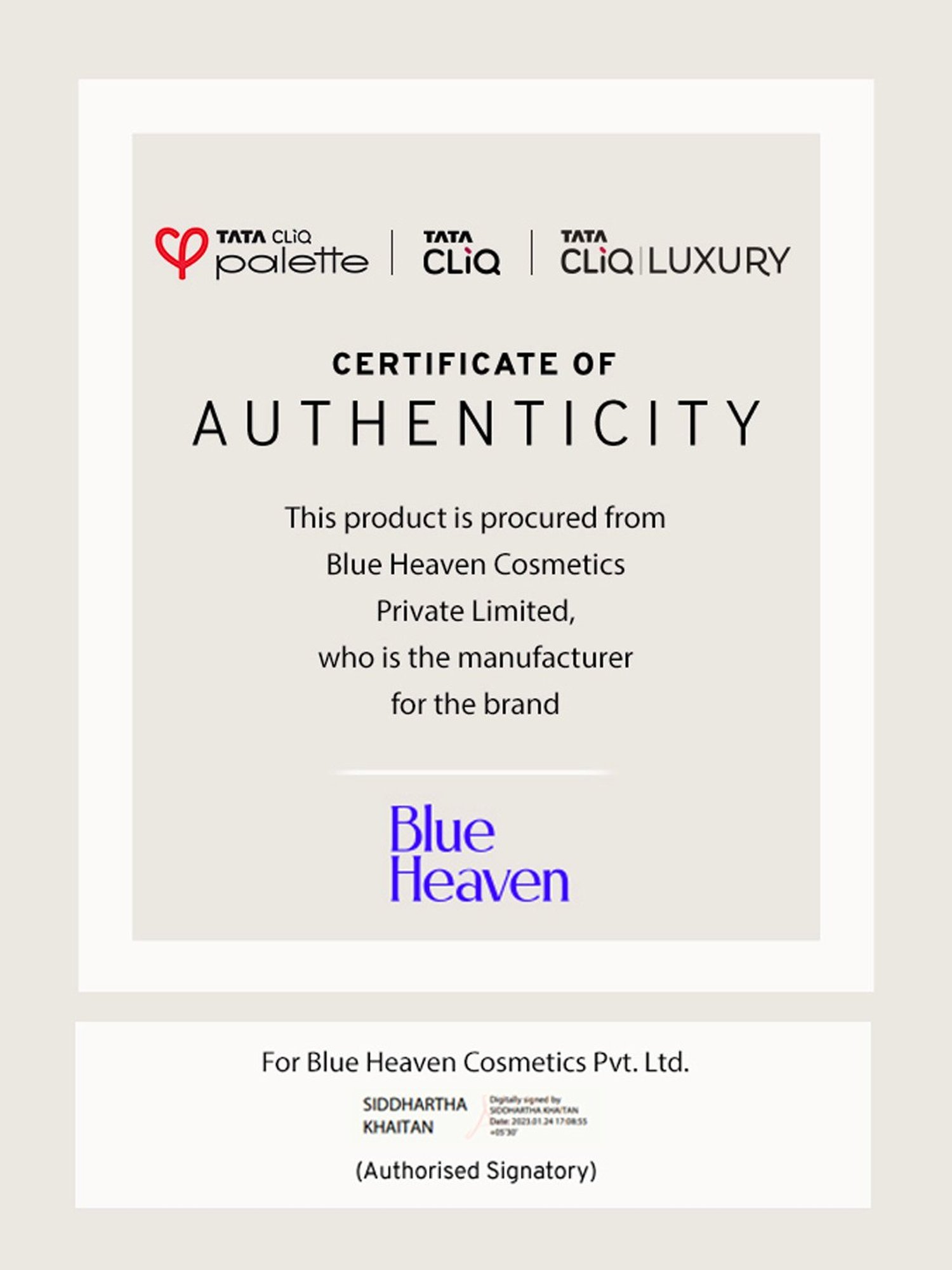 Blue Heaven HD All In One Makeup Stick Cream Blush - 10 gm