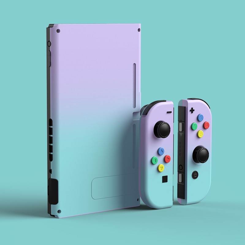 For Nintend Switch NS NX Console Protective Hard Case Shell for NintendoSwitch JoyCon Joy Con Mix Colorful Cover