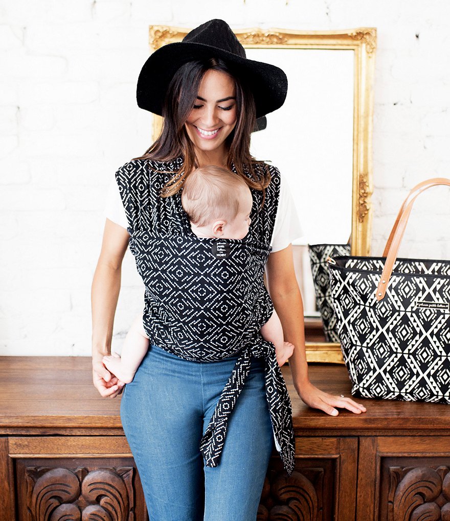 Moby x Petunia Pickle Bottom Strolling In Salvador Classic Baby Wrap