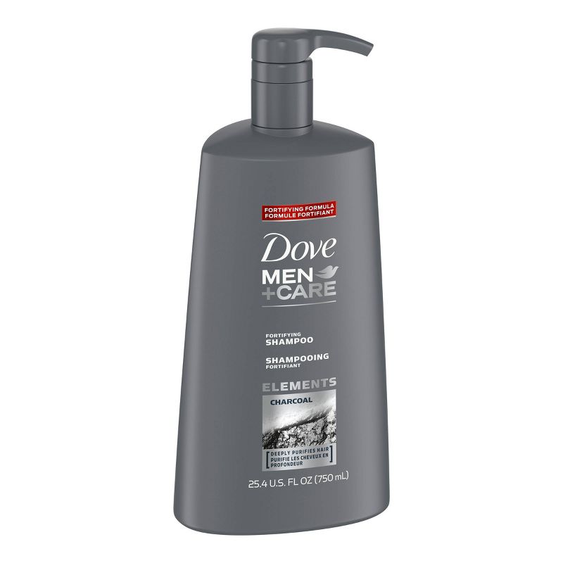Dove Men + Care Elements Charcoal Fortifying Deep Cleanse Shampoo - 25.4 fl oz