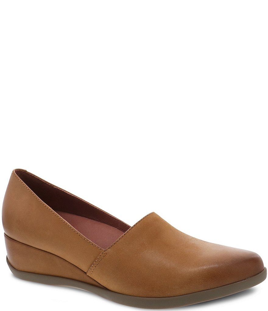 Donald Pliner Pelham Neoprene Mixed Leather Slip-On Wedge Sneakers