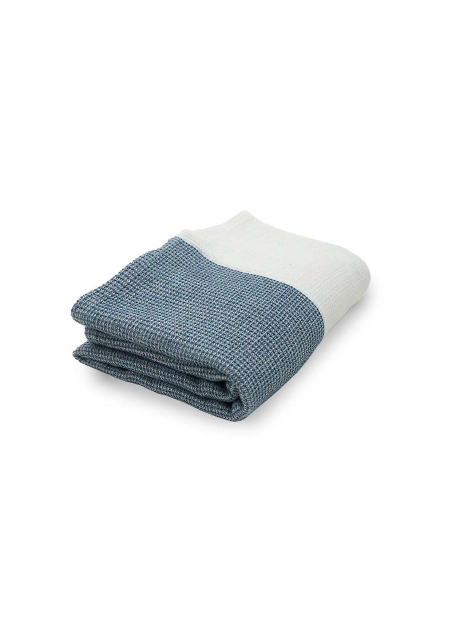 Doctor Towels Denim Blue 400 GSM Bamboo Waffle Bath Towel - Gift Box