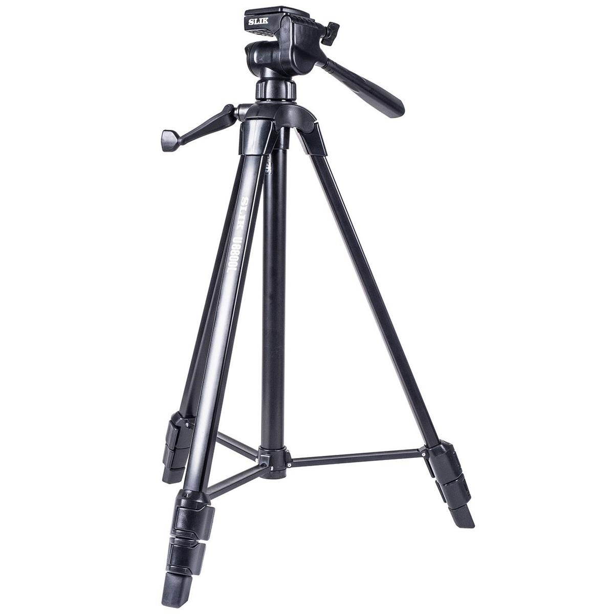 Slik U8800L Lightweight 3-Section Aluminum Tripod with Hybrid 3-Way Pan Head