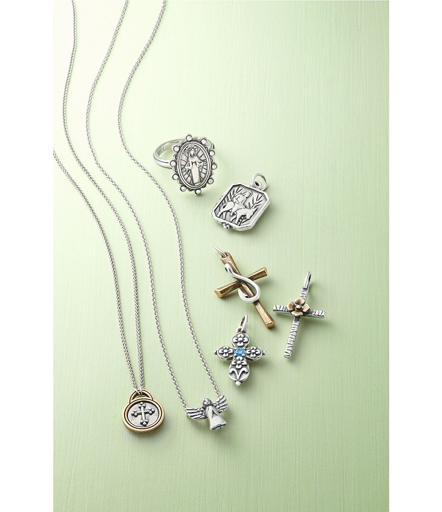 James Avery Tia Embellished Heart Charm