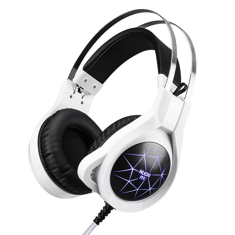 Heavy Bass Light Comfortable Computer Games LED Luminous Headphone with 3.5 mm Jack Earphone Microphones Headset