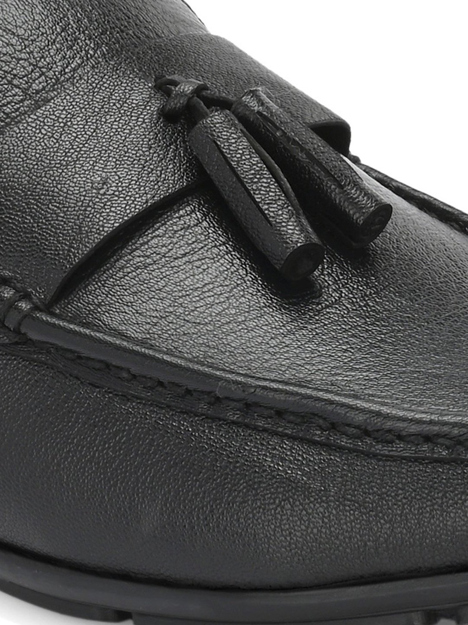 Clog London Men's Black Casual Moccasins