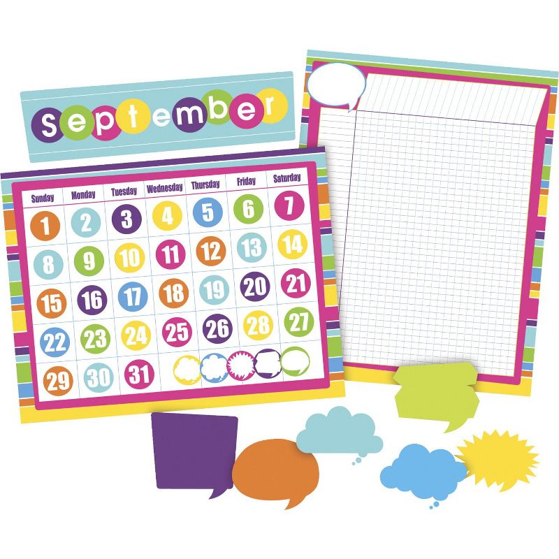 Barker Creek Happy Calendar Chart Set, 86 pc