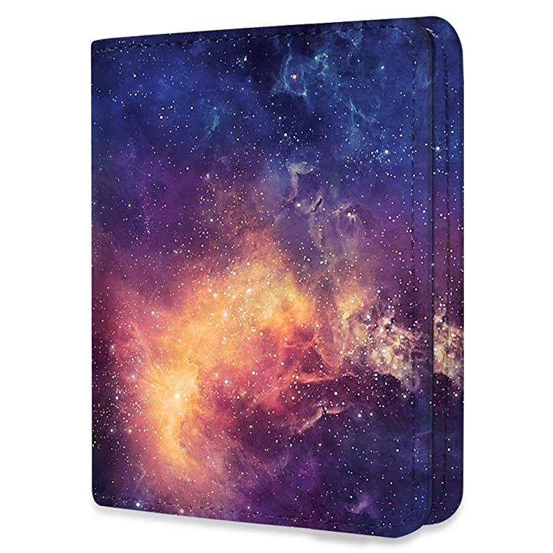 Mini Photo Album for 3-Inch Film - 104 Pockets Album for Fujifilm Instax Mini 11/Mini 9/Mini Link Printer/Mini LiPlay, Canon Ivy CLIQ, Polaroid, Kodak Instant Print Camera, Galaxy