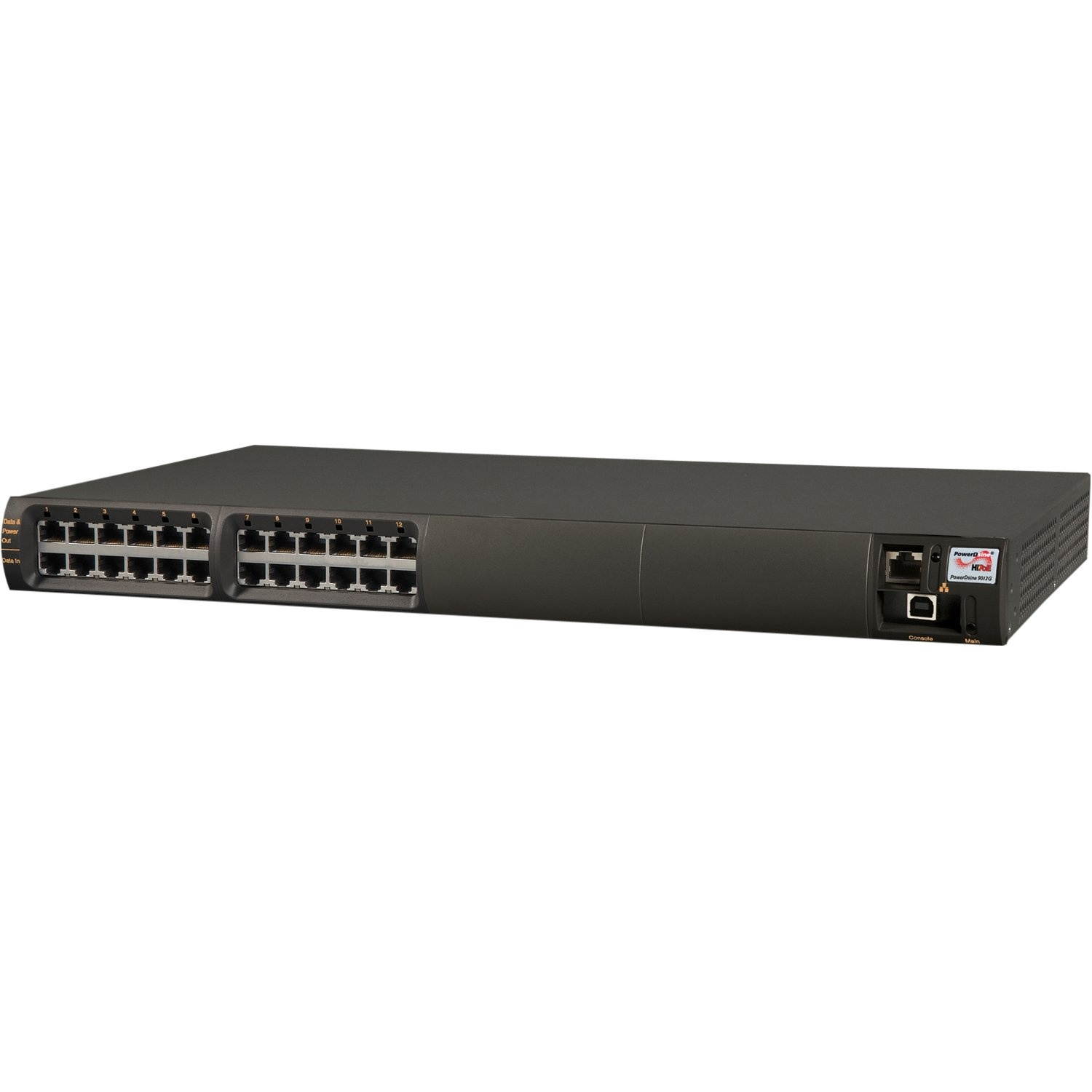 Microsemi High-Power, 12-Port Full Power (36W per port), Managed, Gigabit PoE