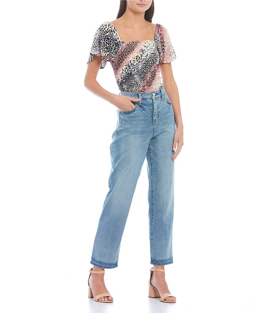 Silver Jeans Co. Highly Desirable Raw Edge Straight Jeans