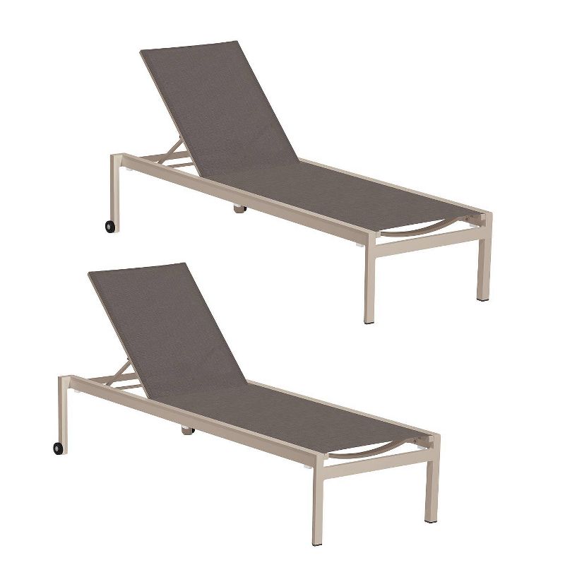 2pc Patio Chaise Lounge - Patio Festival