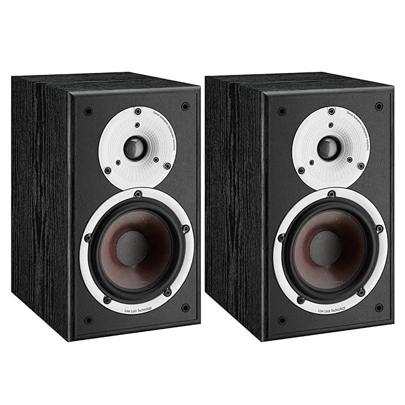 SPEKTOR 2 - Bookshelf Speaker (Black Ash) Bookshelf Speakers (Pair)