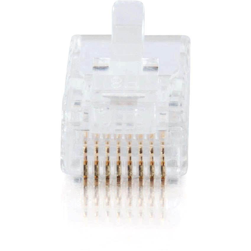 Cat6 110 Style Punch Down Keystone Jack, White, CAT 6, Rj45 90 Degree 50-Pack