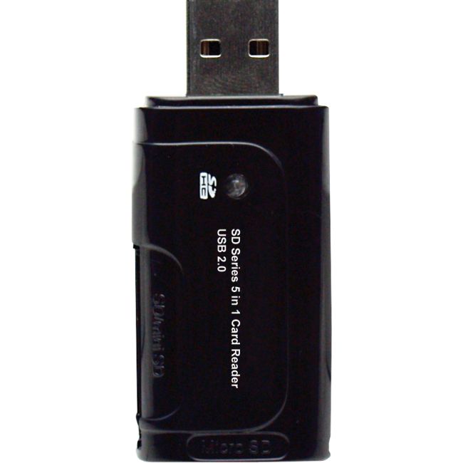 Gear Head CR6800 5-in-1 USB 2.0 5-in-1 USB 2.0 Flash Card Reader