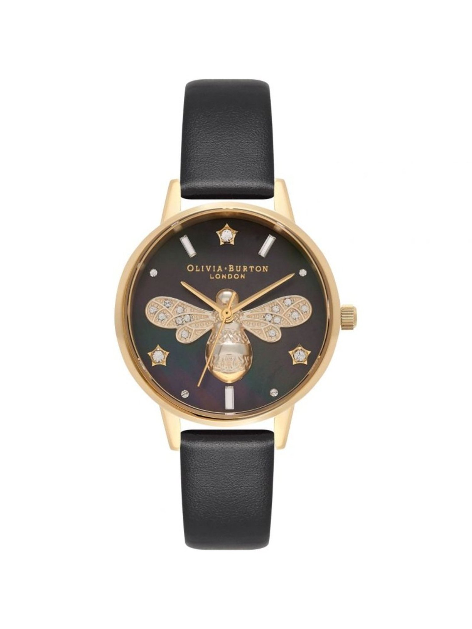 Olivia Burton OB16GB08 Sparkle Bee Analog Watch for Women