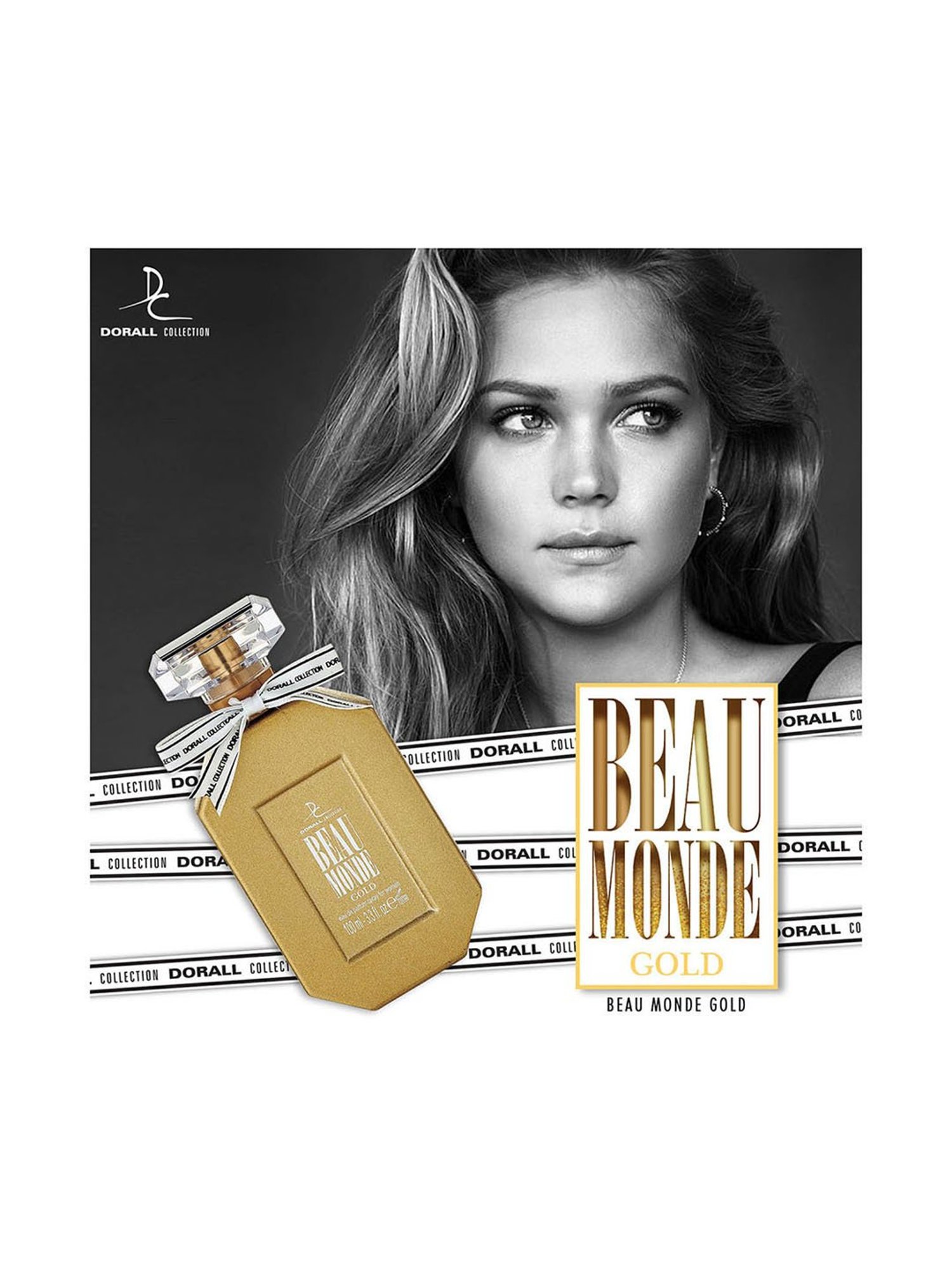 Dorall Collection Beau Monde Gold Eau De Parfum for Women - 100 ml