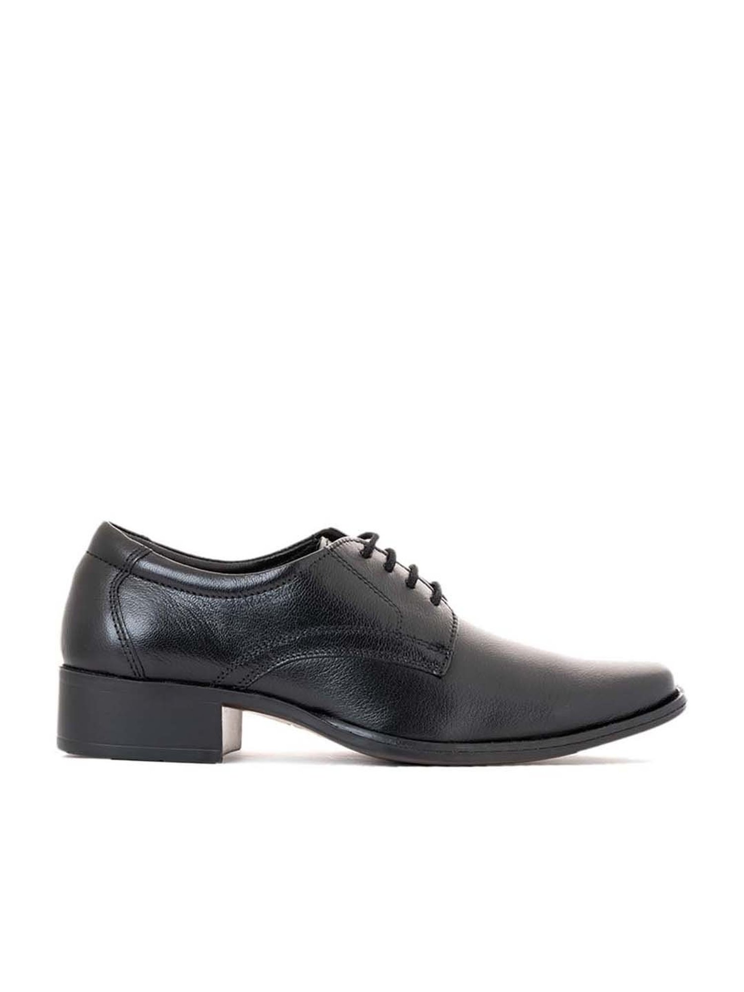 Khadim Men's Black Derby Shoes