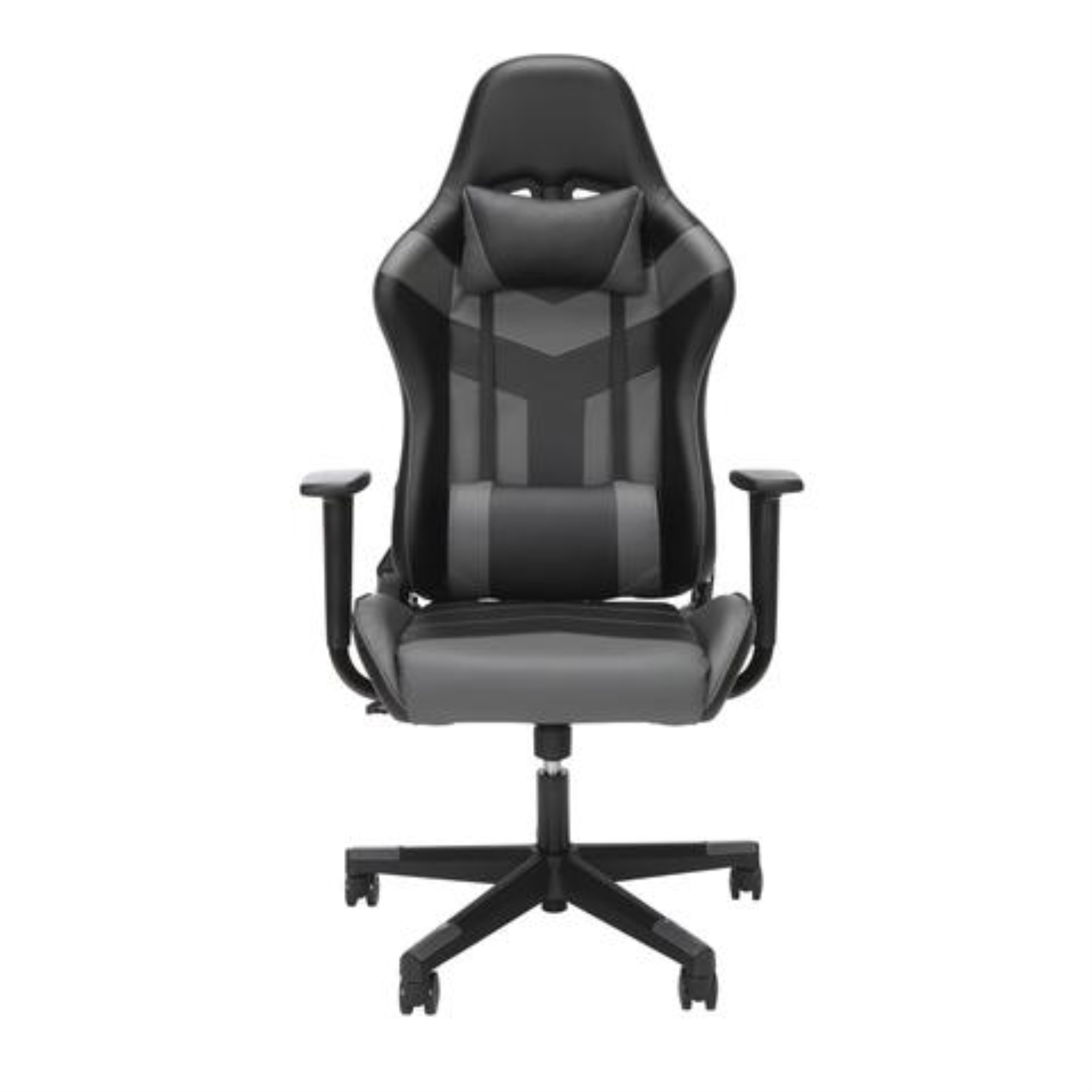 Essentials Collection High Back PU Leather Gaming Chair, in Red (ESS-6075-RED)