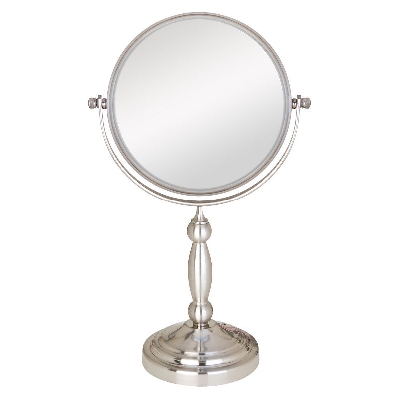 Zadro Two-Sided Swivel Vanity Mirror - 1X & 10X Magnification