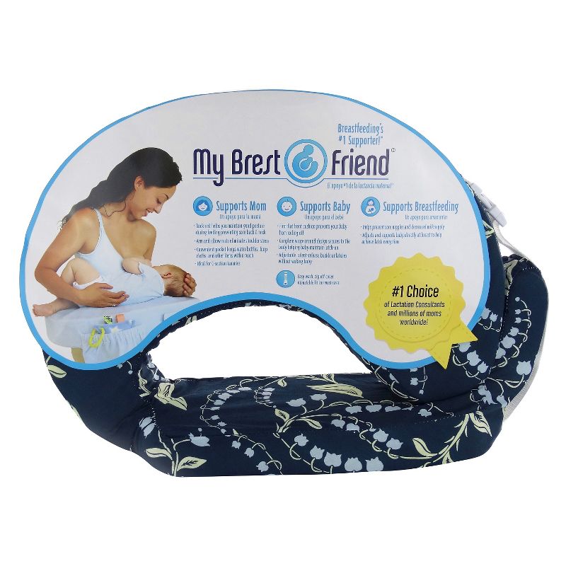 Boppy Original Feeding and Infant Support Pillow - Floral Stripes