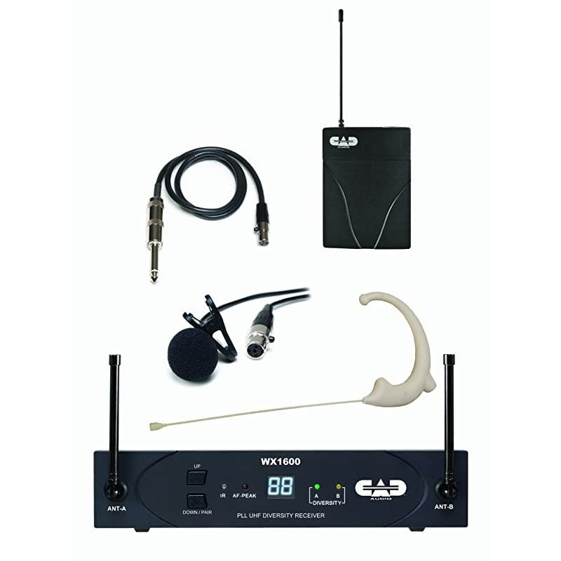 StageSelect WX1610 Wireless Bodypack System with E19 Earset Microphone