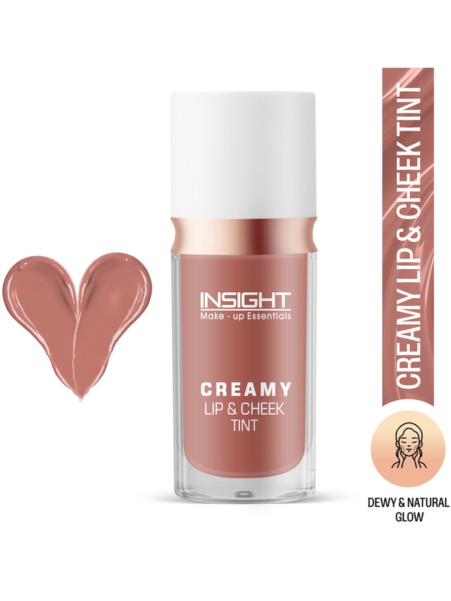 Insight Cosmetics Creamy Lip & Cheek Tint 03 Chelsea Bloom - 7.5 gm