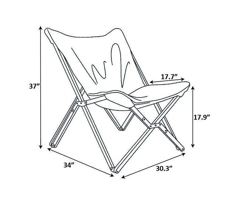Axelle Faux Sheep Accent Lounger White - Picket House Furnishings