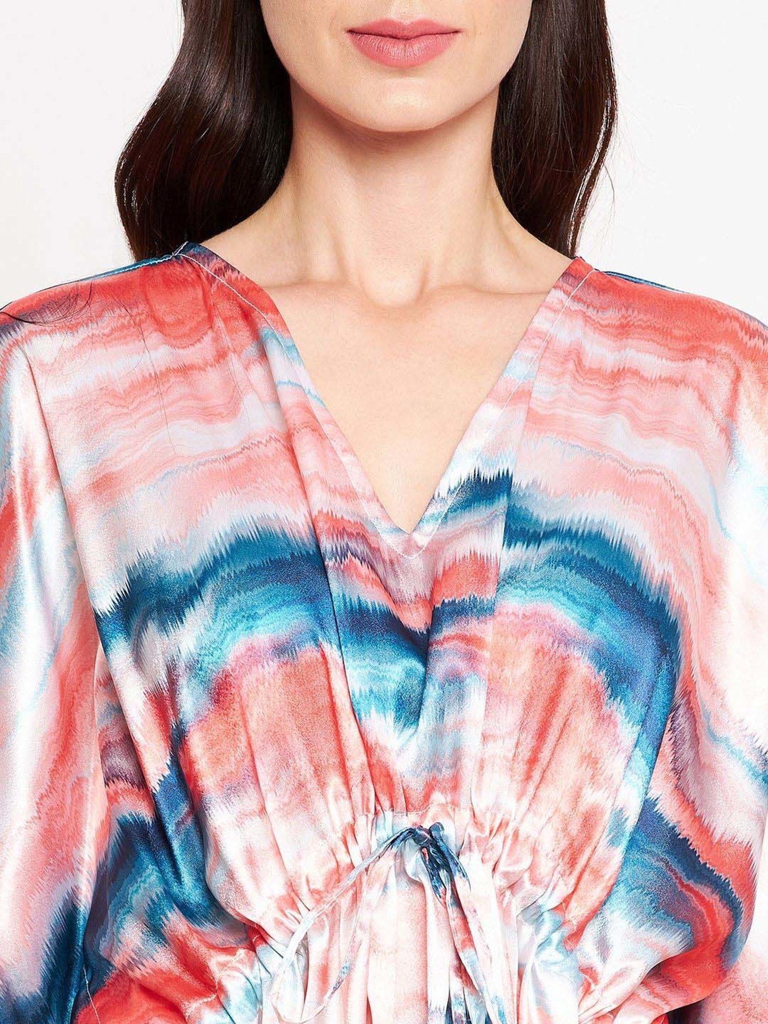 Secrets By ZeroKaata Multicolored Printed Kaftan - Pack Of 2