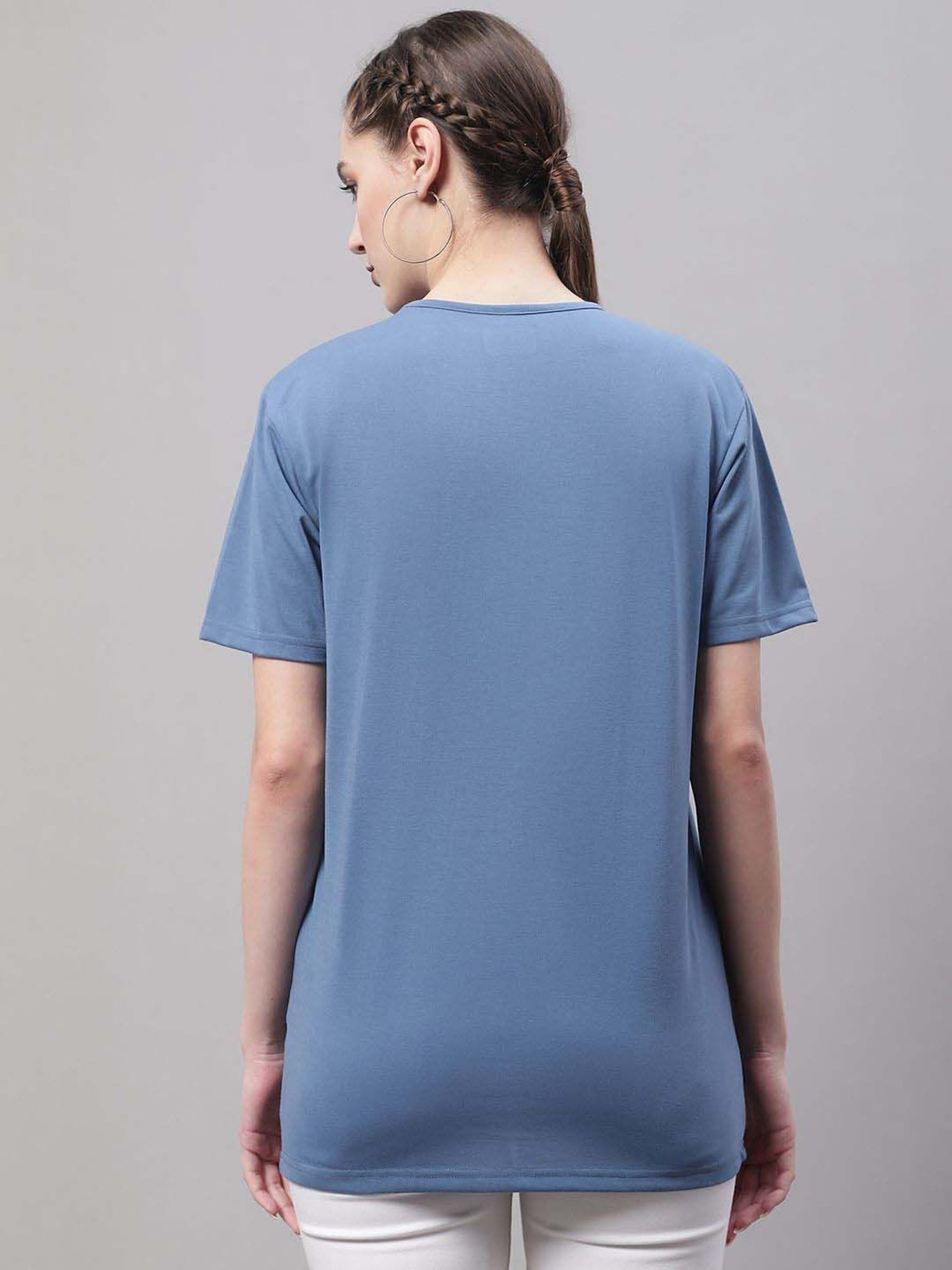 Vimal Jonney Pink & Black Cotton Sports T-Shirt - Pack Of 3