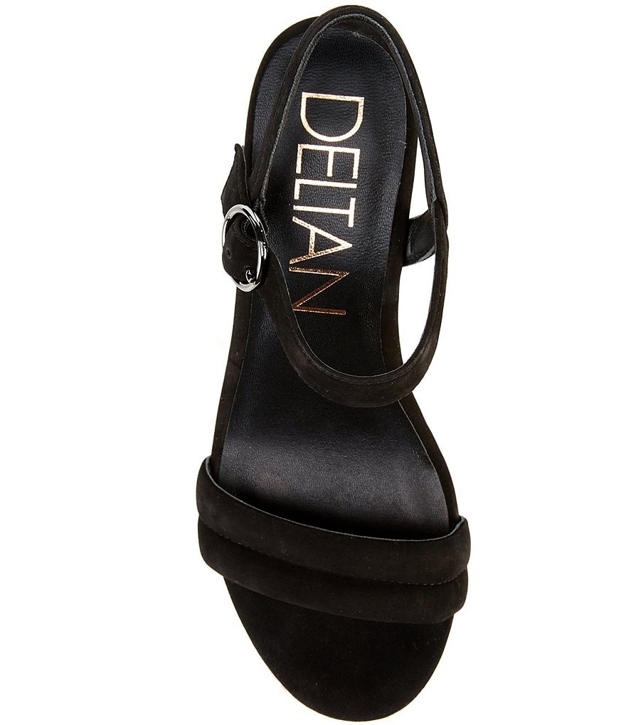 Donald Pliner Pelham Neoprene Mixed Leather Slip-On Wedge Sneakers