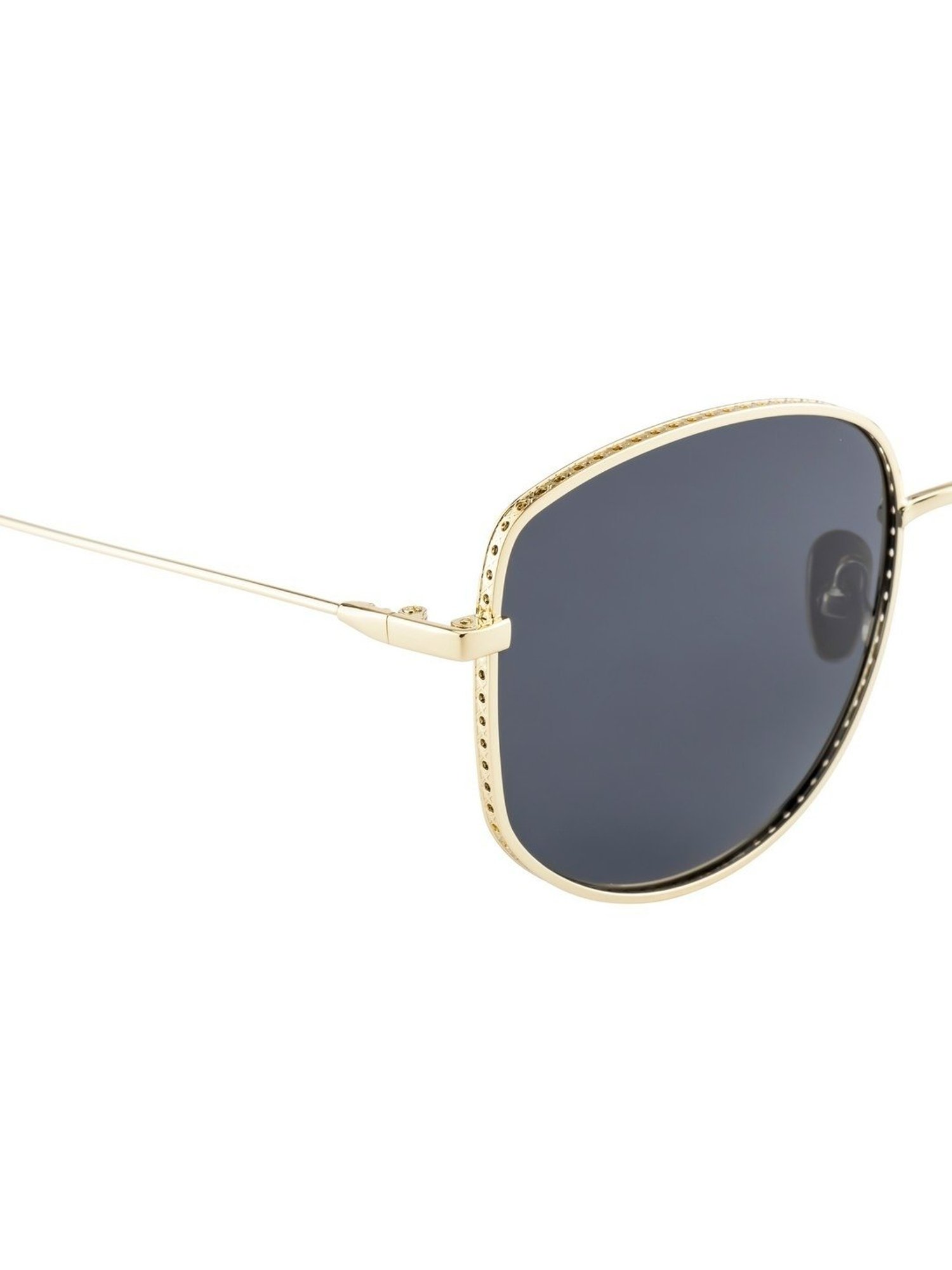 Opium Grey UV Protection Oval Sunglasess for Women