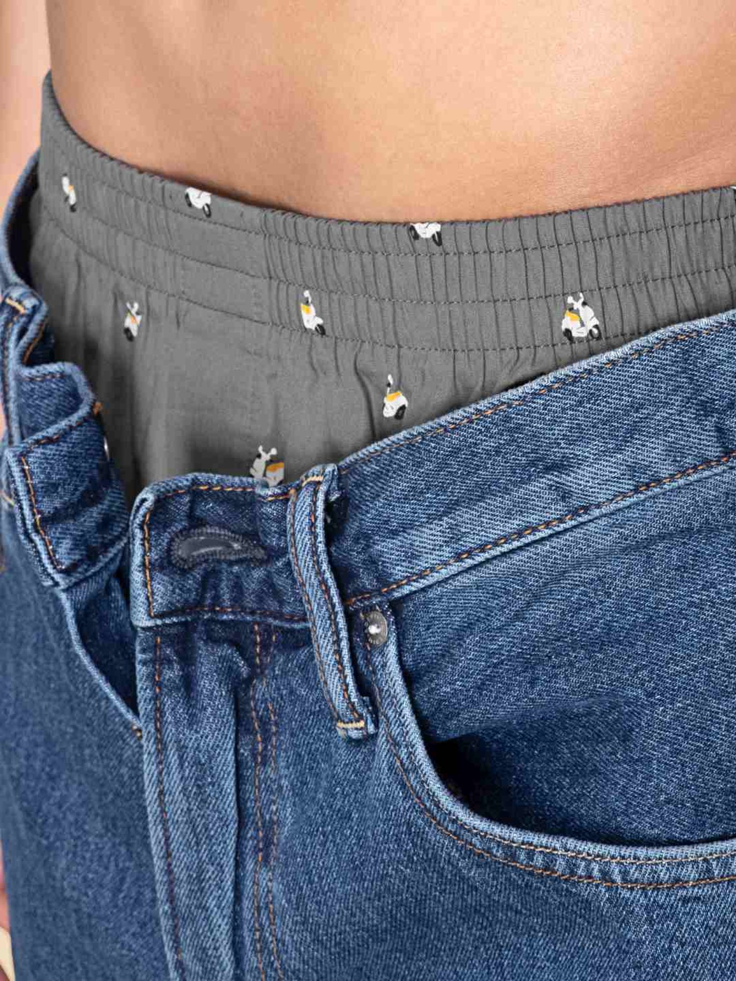 XYXX Multicolored Cotton Relaxed Fit Printed Boxers - Pack Of 3