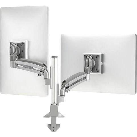 K1 Clmn MNT Dual Display 1l Arm, Silver