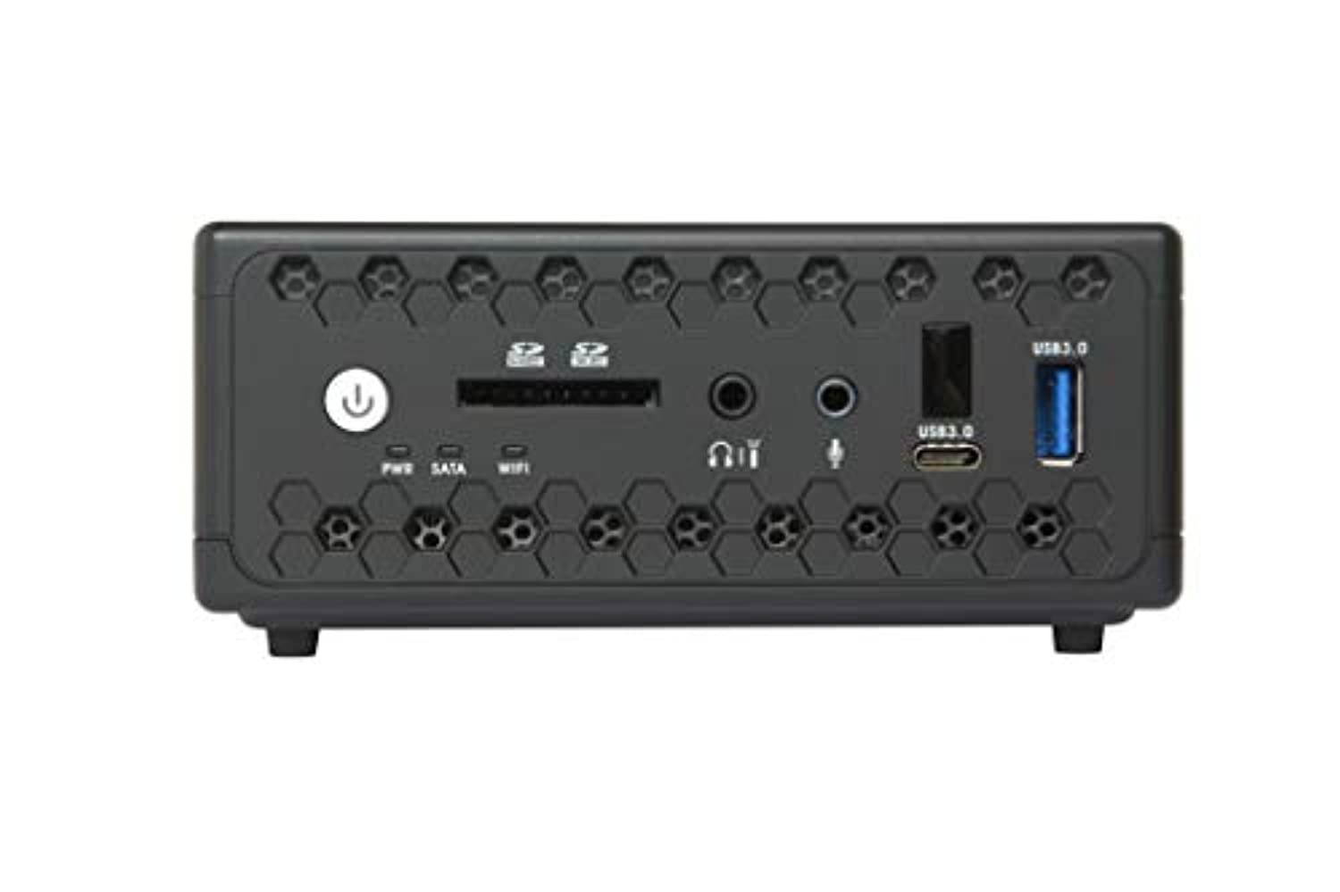 ZOTAC ZBOX CI325 Nano Home and Business Desktop Mini (Intel Celeron N3160 4-Core, 4GB RAM, 500GB HDD (2.5), Intel HD, WiFi, Bluetooth, 2xUSB 3.0, 1xHDMI, 1 Display Port (DP), Win 10 Pro) with Hub