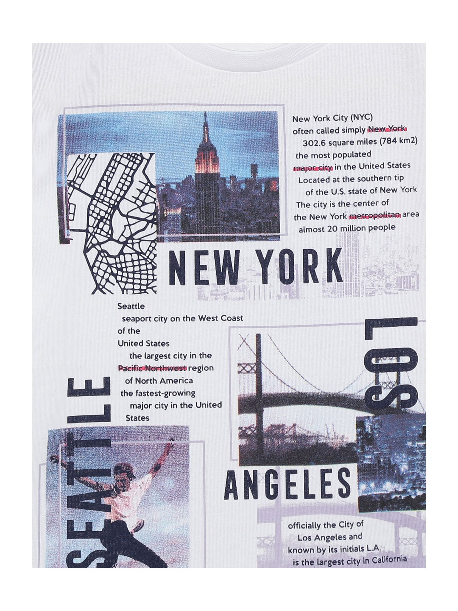 Chicco Kids White Printed T-Shirt