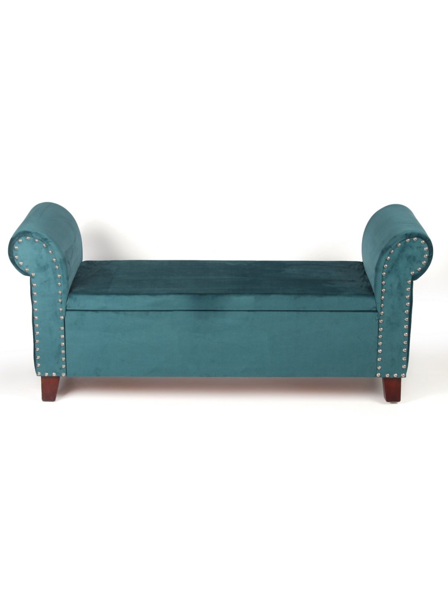 Chumbak Jodhpur Sailor Solid Blue Sheesham Wood Bench