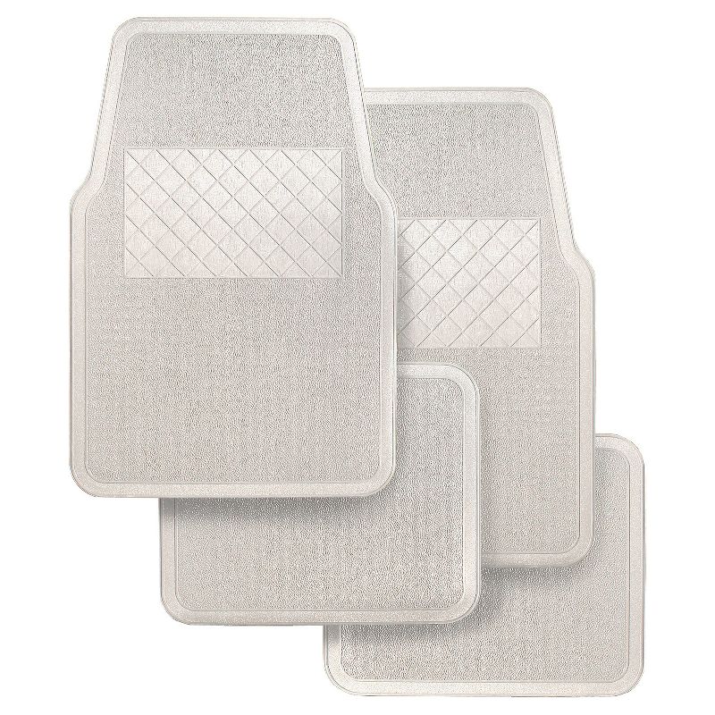 Remington 4pk Vinyl Floor Mats Clear