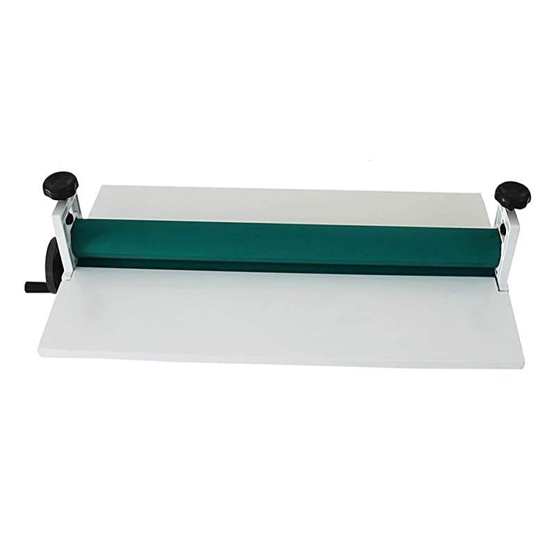 29.5 Inch Cold Laminator Machine Manual Vinyl Photo Film Cold laminator Hand Crank Pressure Cold Roll laminator Max. Laminating 0.4 Inch