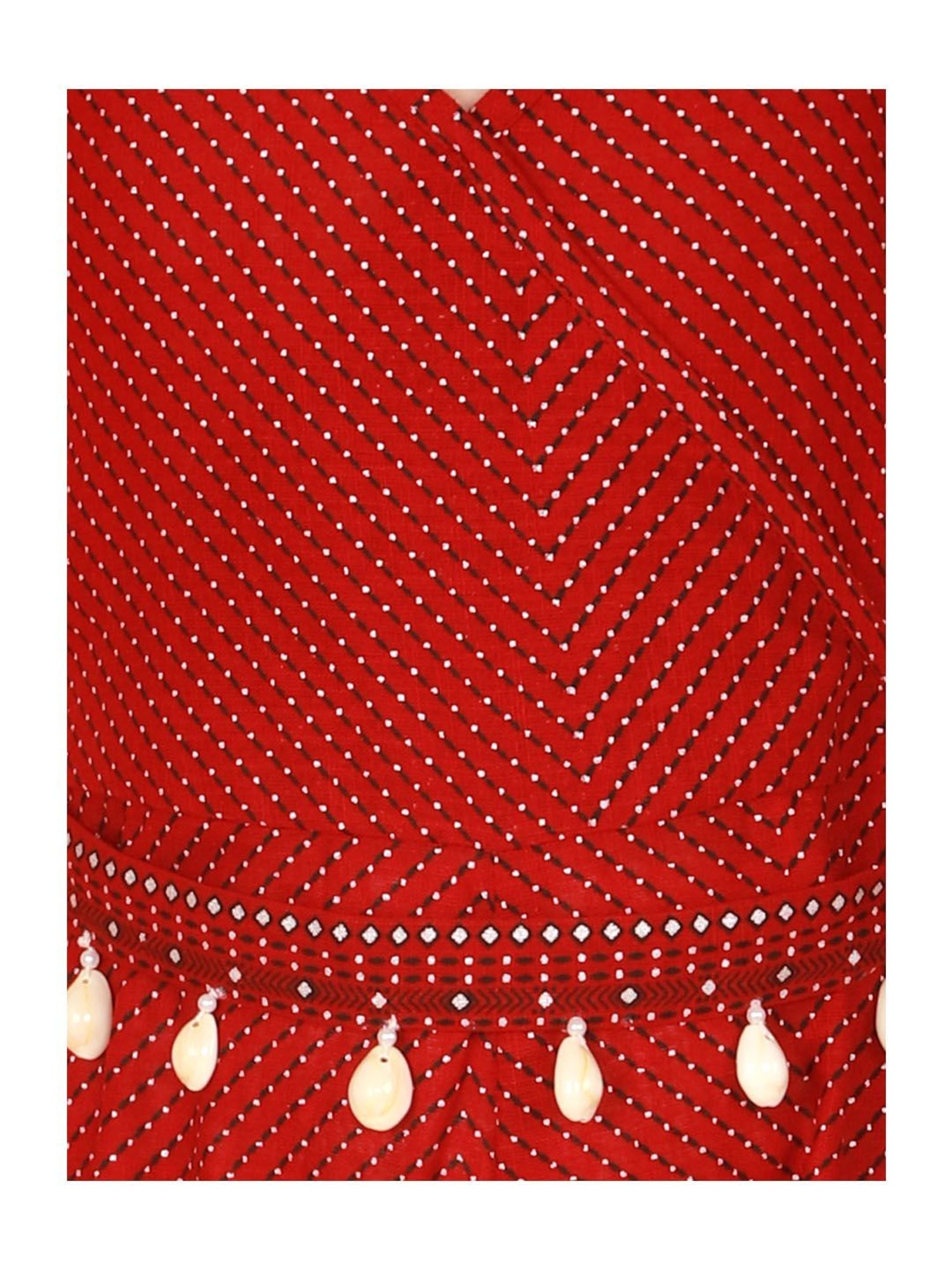 TeenTrums Girls Coral Solid Playsuit