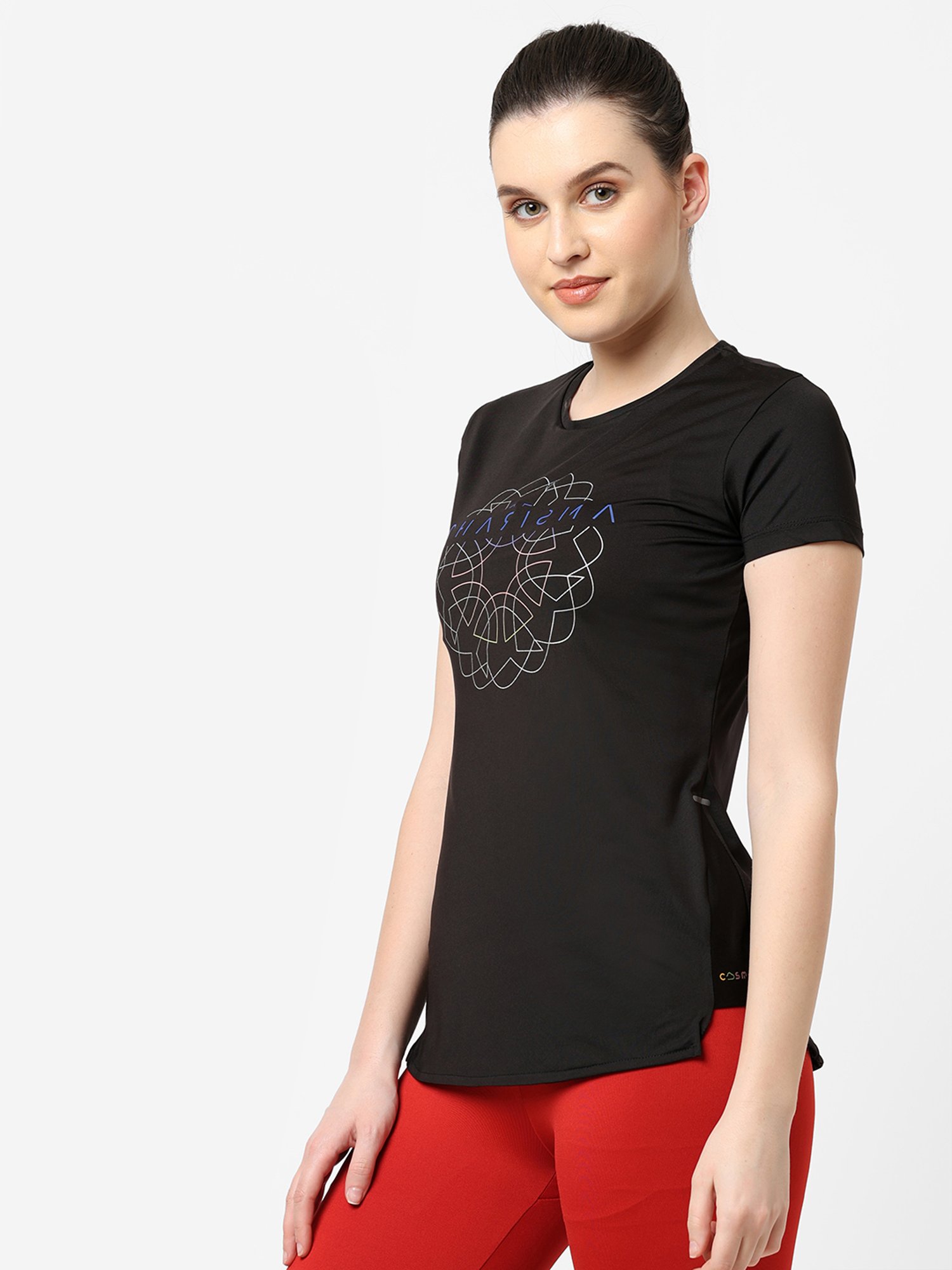 Sweet Dreams Black Printed T-Shirt