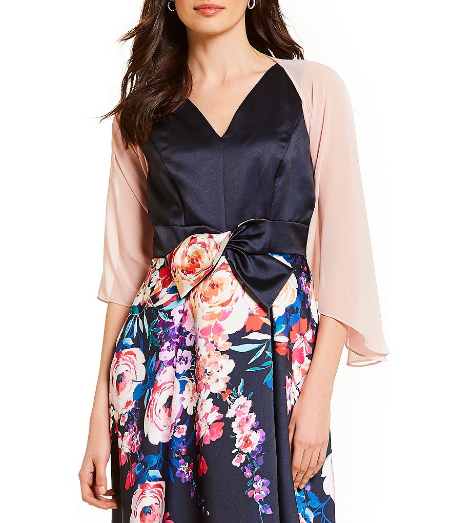 Cejon Metallic Crocheted Fringe Metallic Evening Wrap