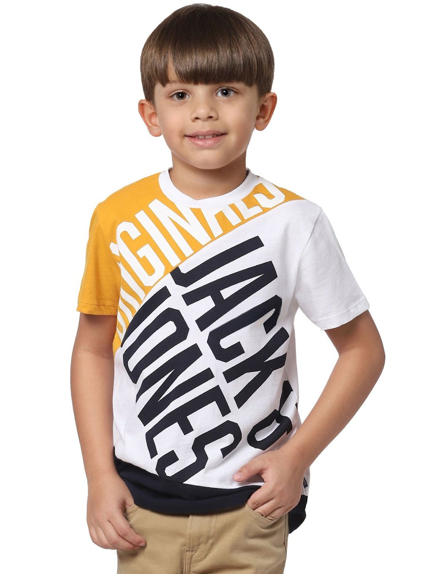 Jack & Jones Junior Multicolor Color Block T-Shirt