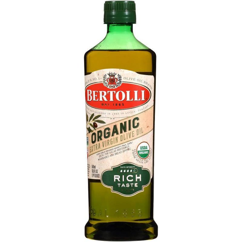 Bertolli Organic Extra Virgin Olive Oil - 16.9 fl oz