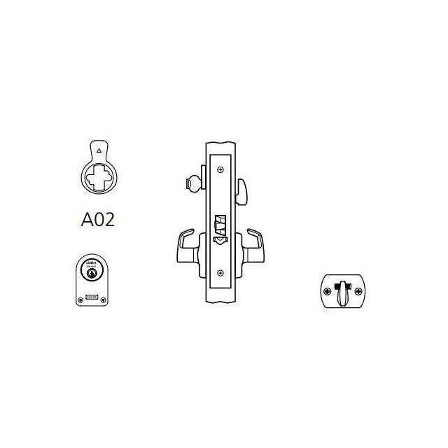 Corbin Russwin - ML2069 LWA 626 - ML2069 LWA 626 Corbin Russwin Mortise Lock