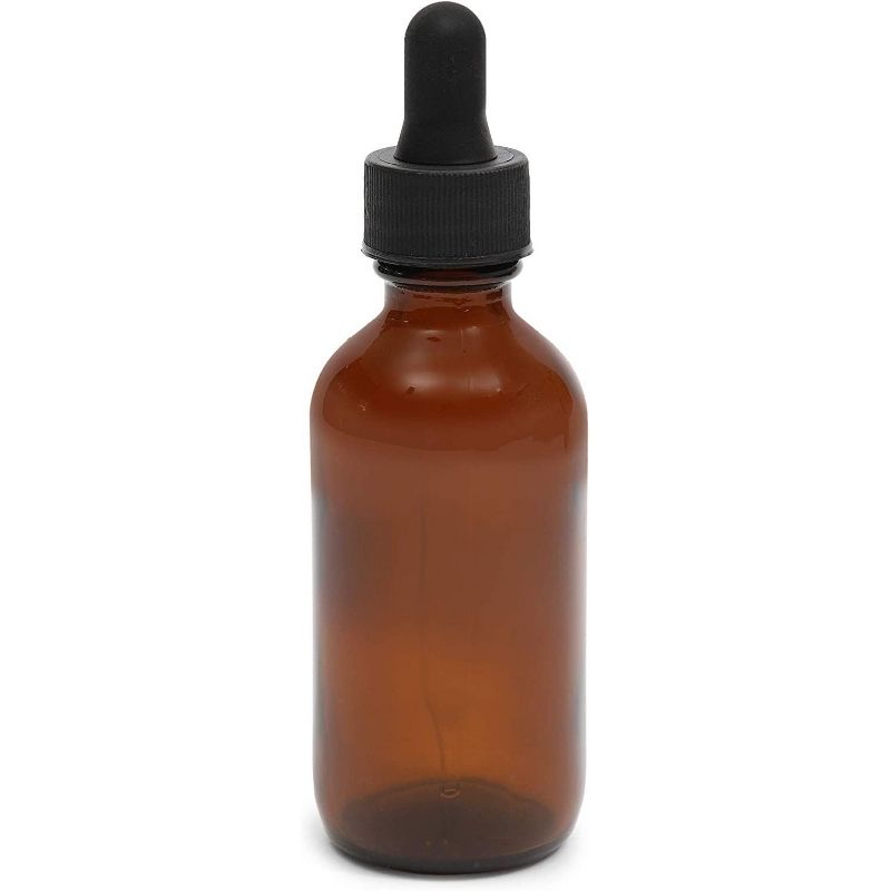 30 Pack 2oz Amber Glass Bottles with Glass Droppers and 6 Funnels for Essential Oils and Perfumes