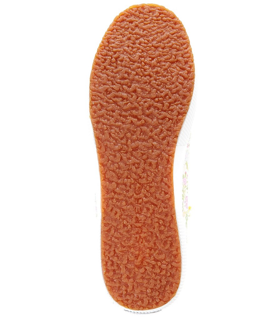 Superga x LoveShackFancy Flowers 2 High Top Floral Print Canvas Sneakers