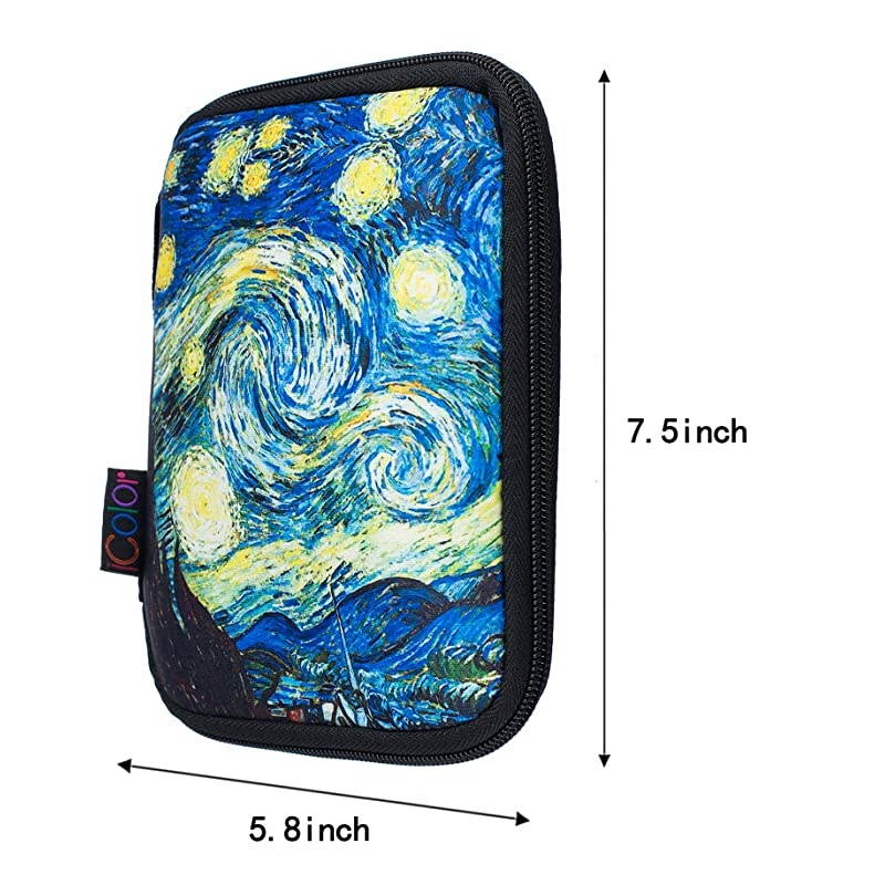 Starry Universal Electronics Accessories BagJournal Travel Gear OrganizerHard Drive CaseCable Organizer Single Layer SOB02