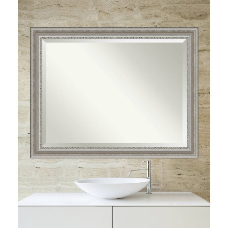 Rectangle Tripoli Vanity Bathroom Mirror Clear - Howard Elliott