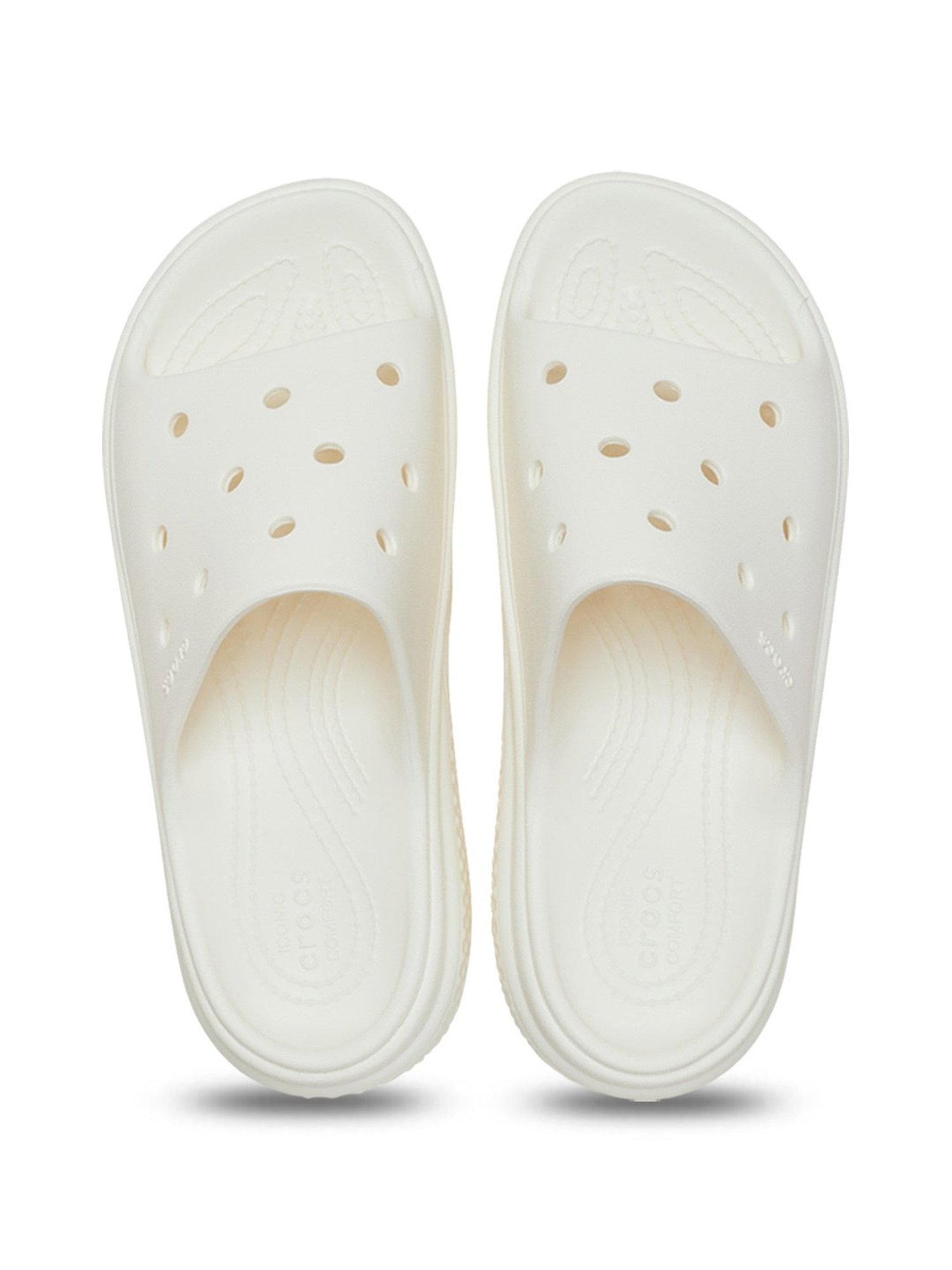 Crocs Men's Stomp White Slides