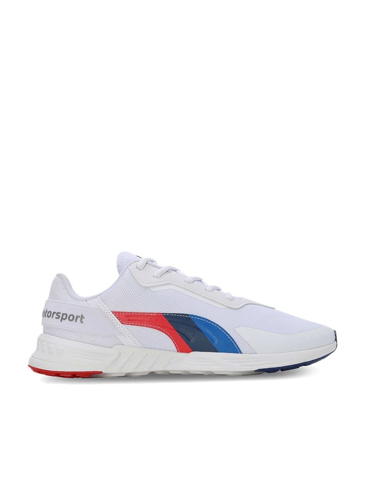 Puma Men's BMW MMS Tiburion Logo White Casual Sneakers